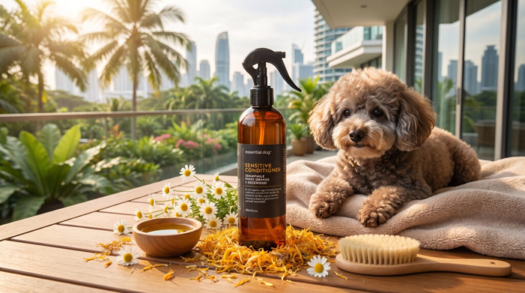 Calendula and Chamomile Oil for Senior Pet