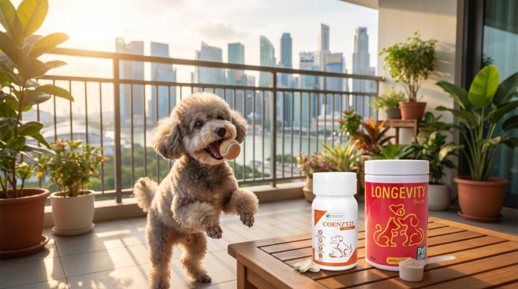 CoQ10 and L-Carnitine for Energy and Vitality in Senior Pets