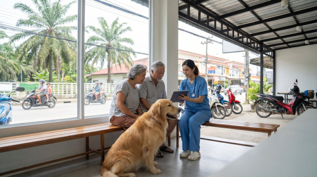 Collaborate with Your Veterinarian for senior pet owners