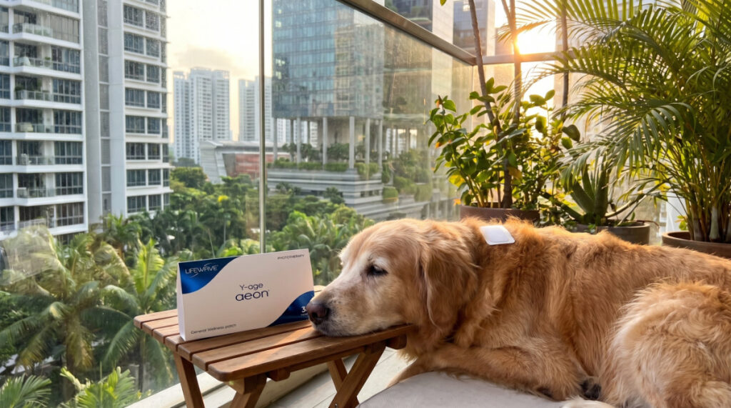 LifeWave Phototherapy Patches for Pain Relief in Senior Pets
