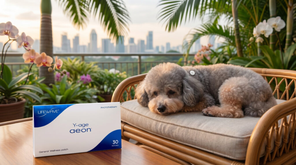 LifeWave Phototherapy Patches for Stress and Anxiety Relief in Senior Pets