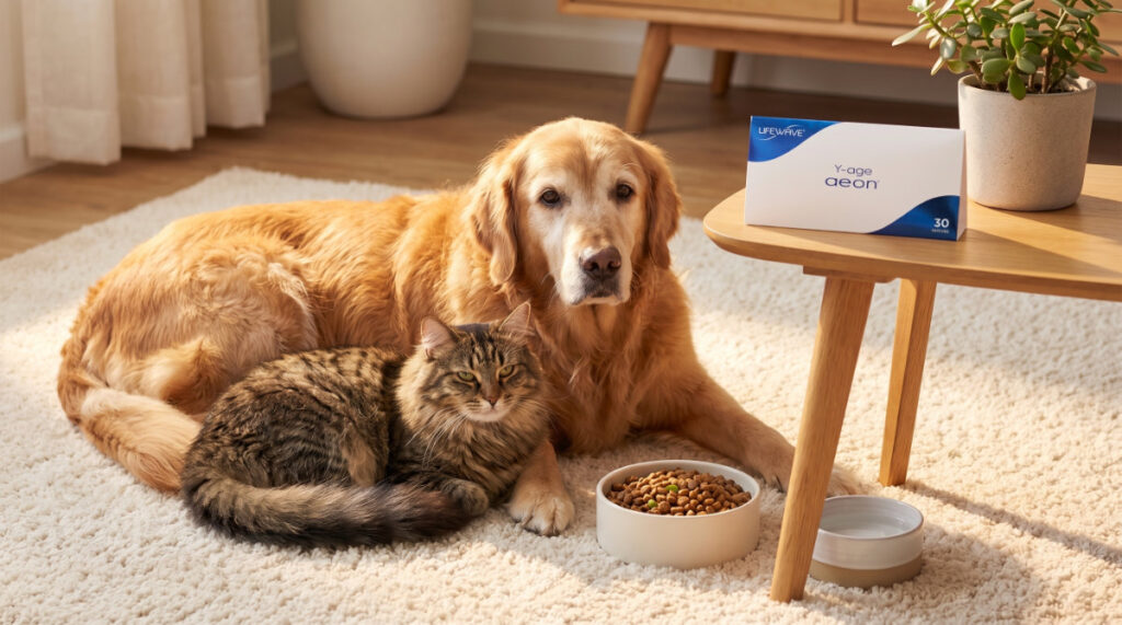 LifeWave Y-Age Aeon® for Digestive & Gut Health in Senior Pets