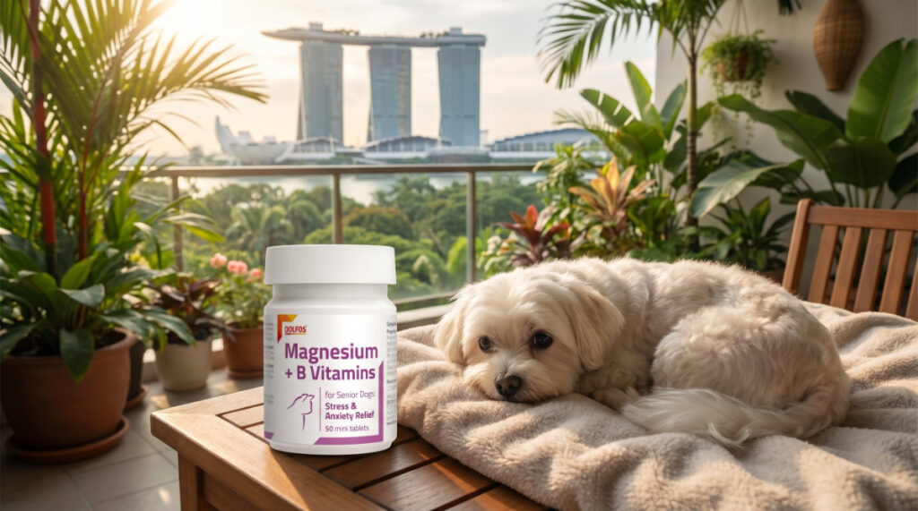 Magnesium and B Vitamins for Stress and Anxiety Relief in Senior Pets