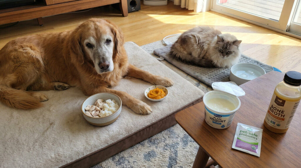 Quick Fixes for Immediate Relief for Poor Gut Health in Senior Pets
