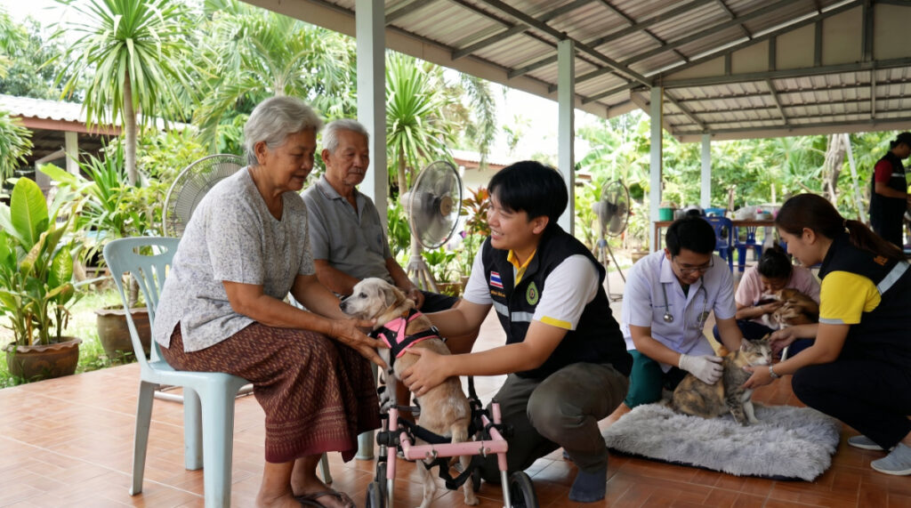 Support for senior pet owners