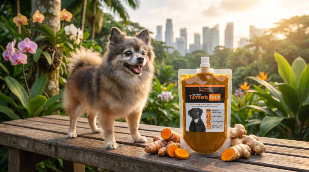 Turmeric and Ginger for Muscle Strength in Senior Pets