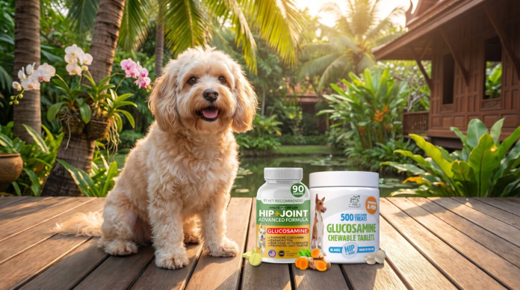 Use Glucosamine-Chondroitin on senior pets