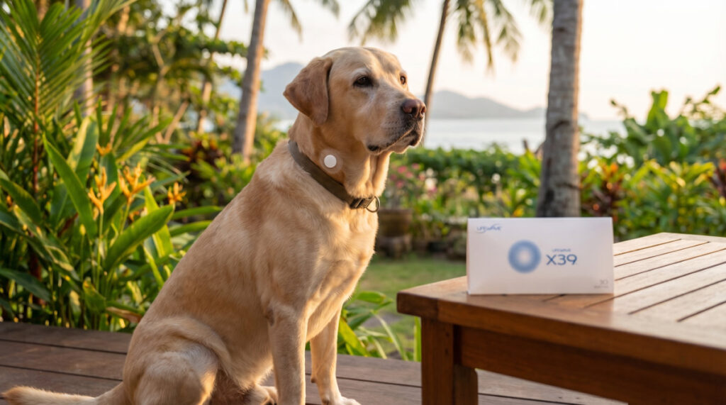 Using the LifeWave X39 Patches on senior Labrador
